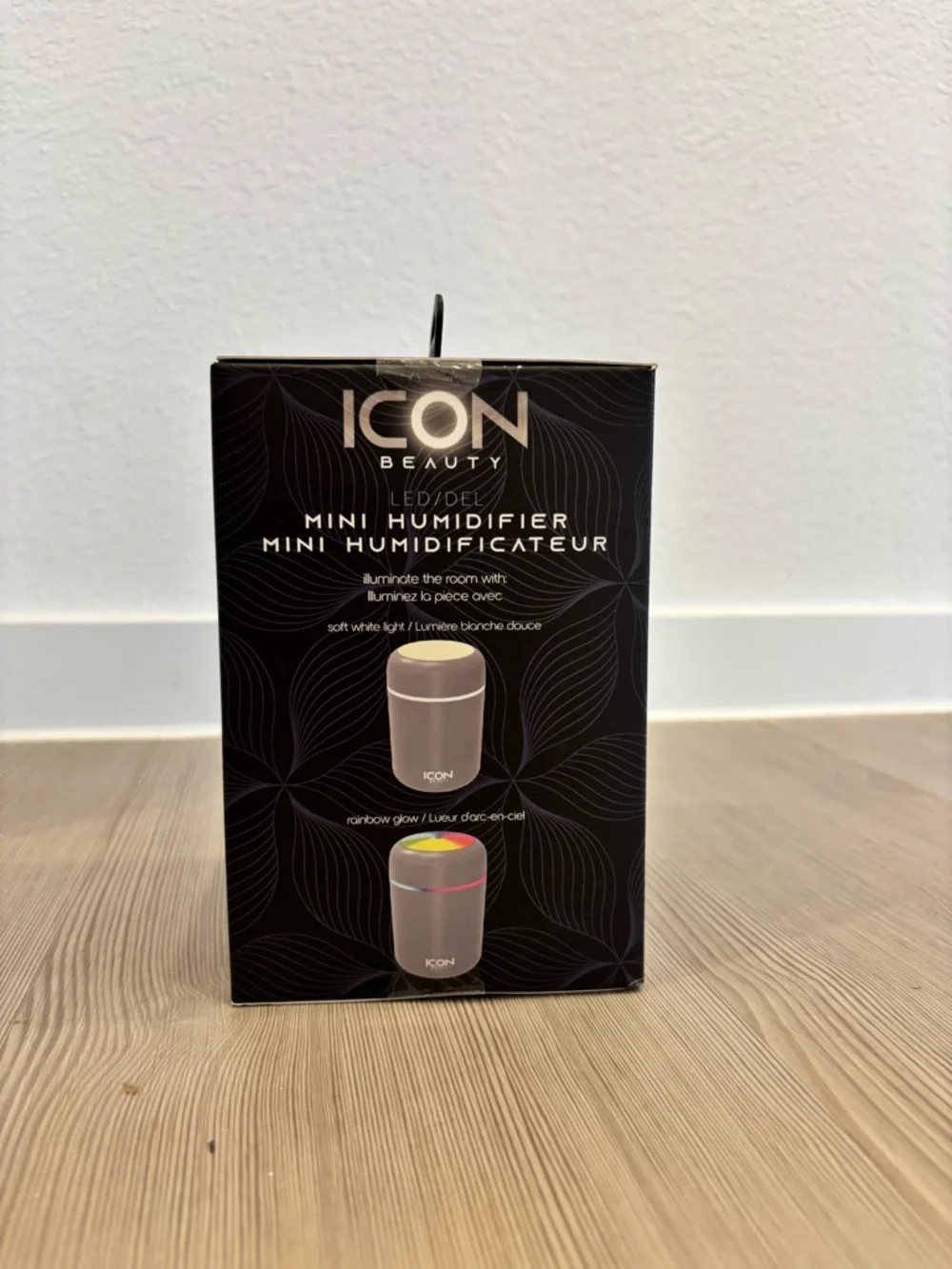 ICON Beauty Mini Humidifier - Gray with Multi-Color LED - Picture 2 of 4